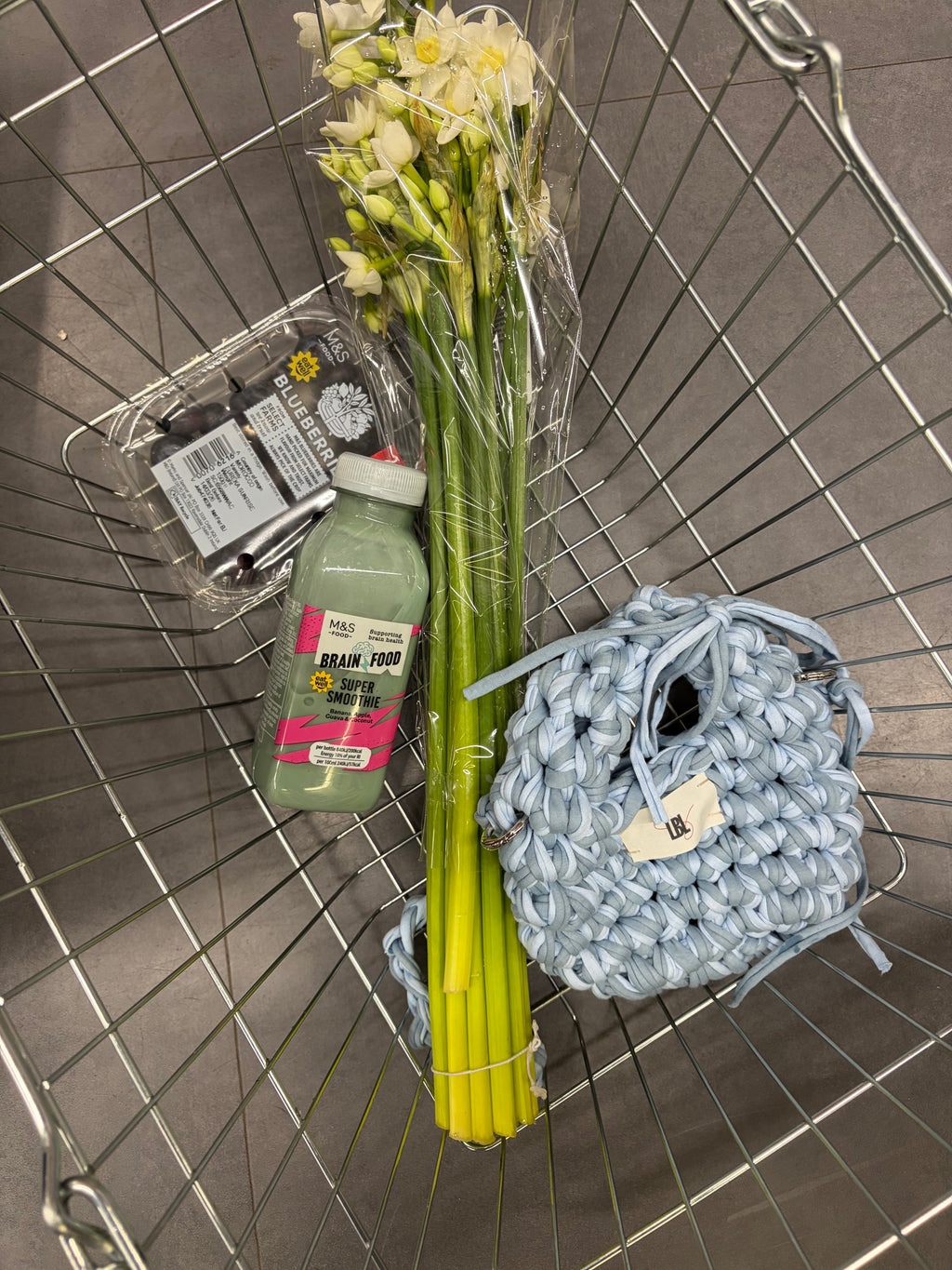 The Kara Bag - Mini - Baby Blue