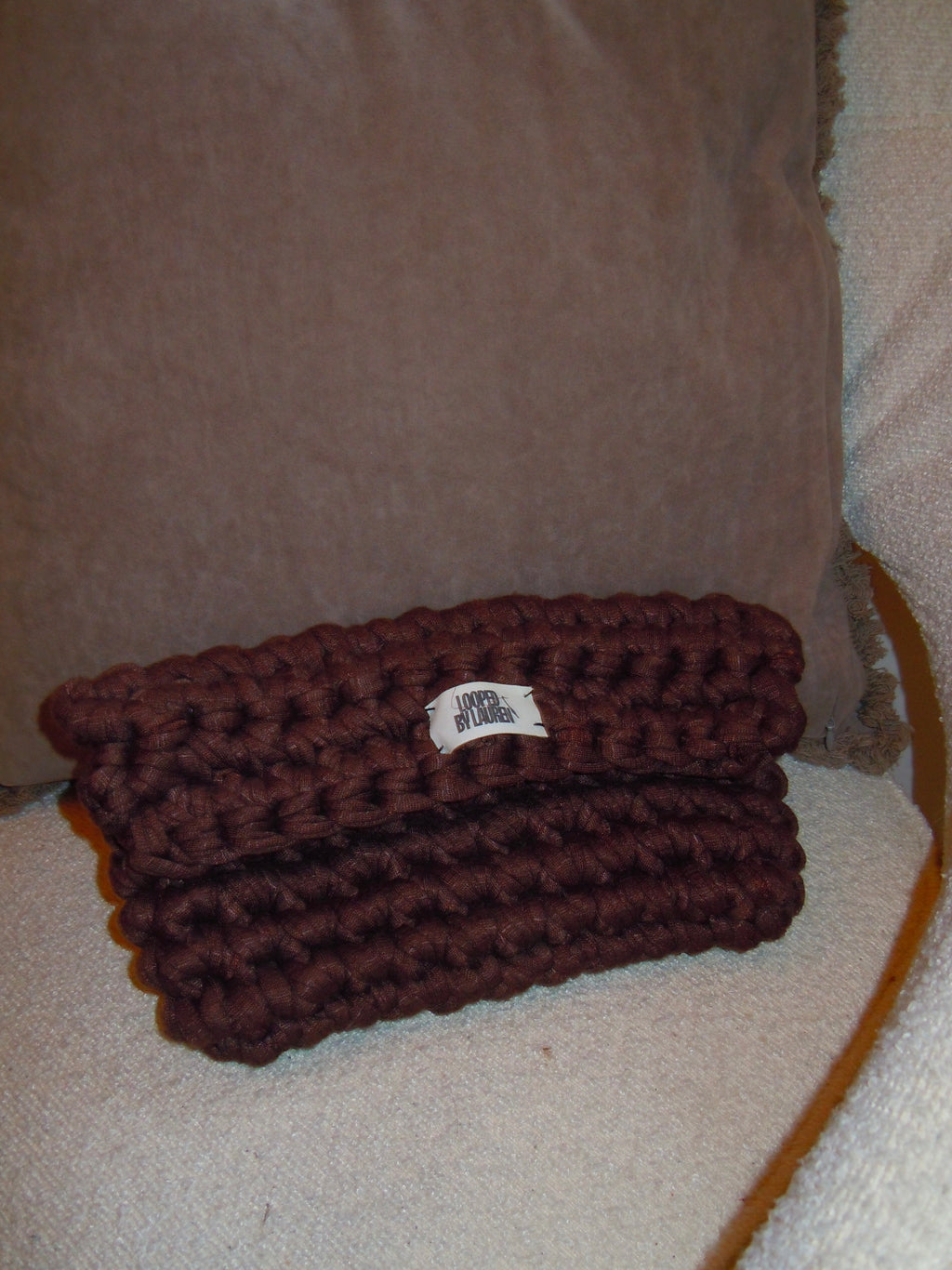 The Larissa Clutch - Brown