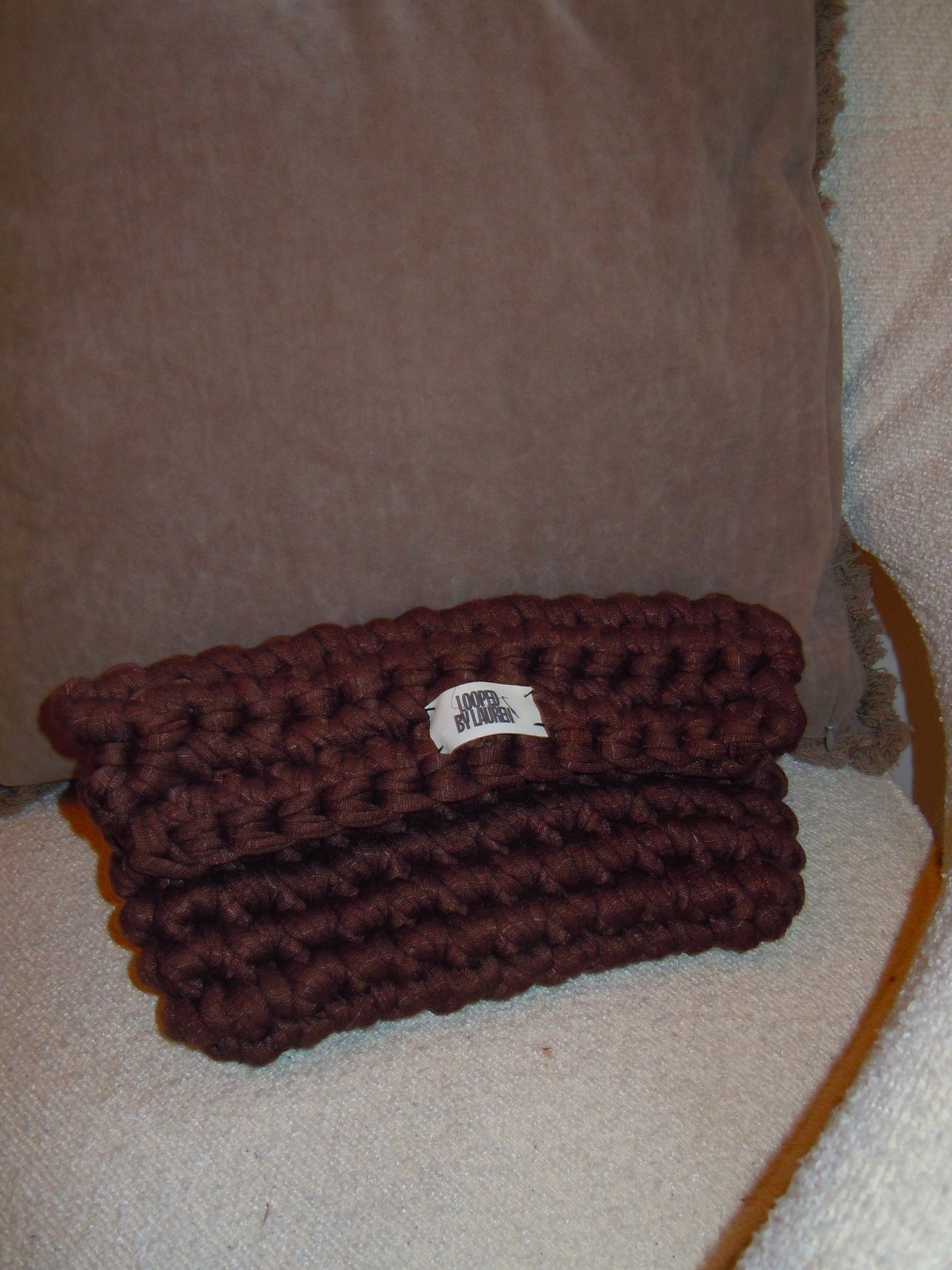 The Larissa Clutch - Brown
