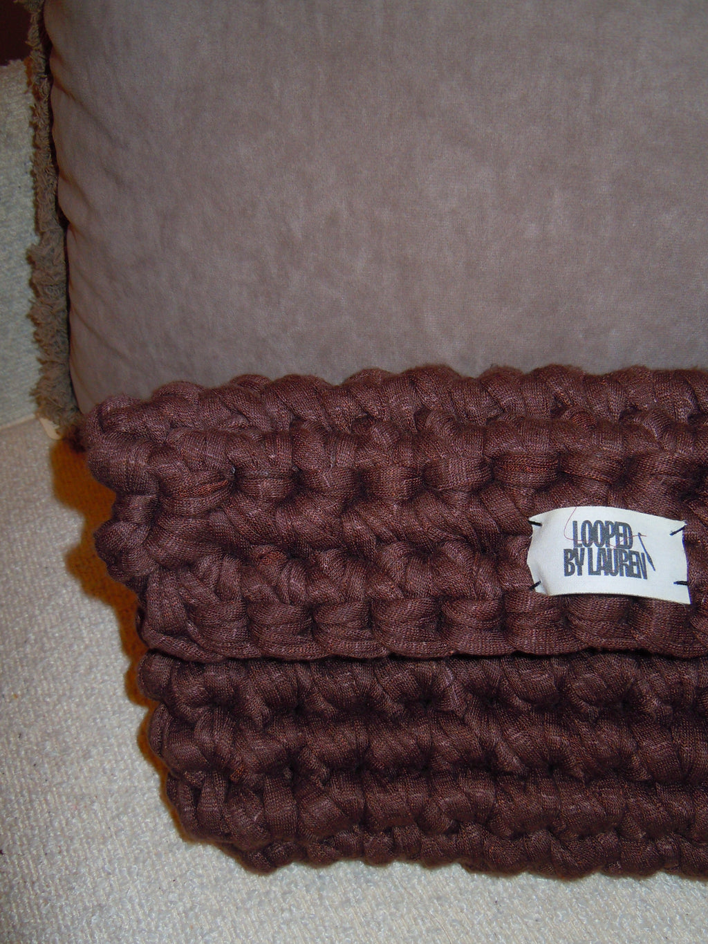 The Larissa Clutch - Brown