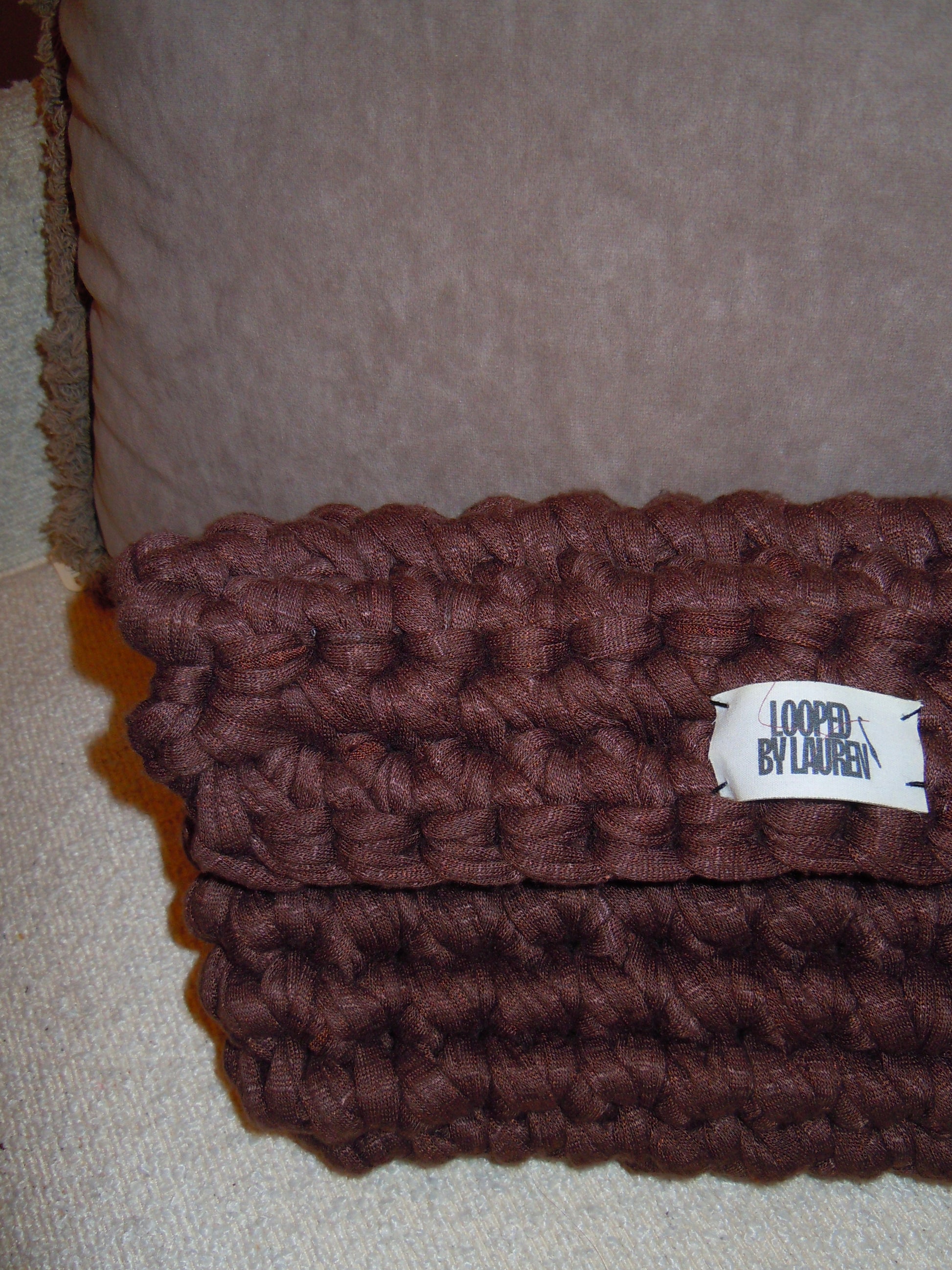 The Larissa Clutch - Brown