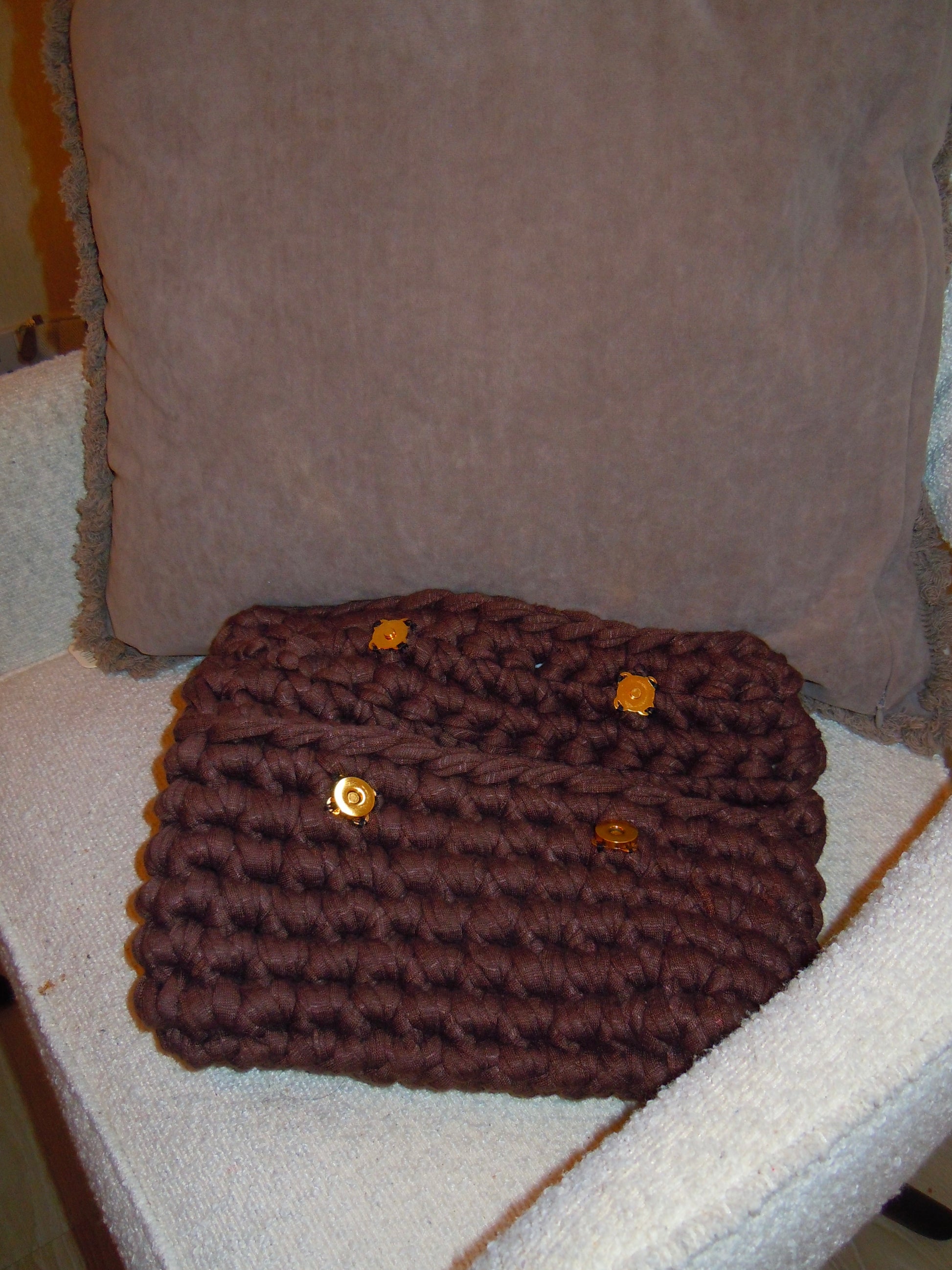 The Larissa Clutch - Brown