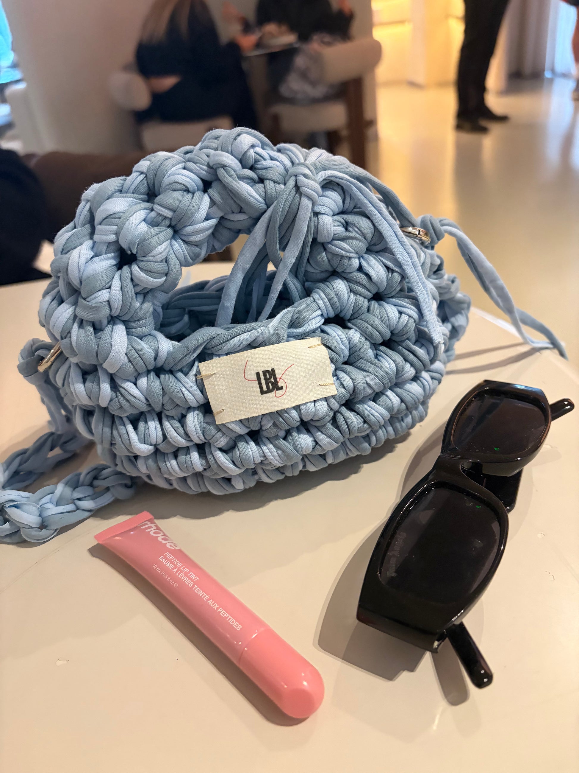 The Kara Bag - Mini - Baby Blue