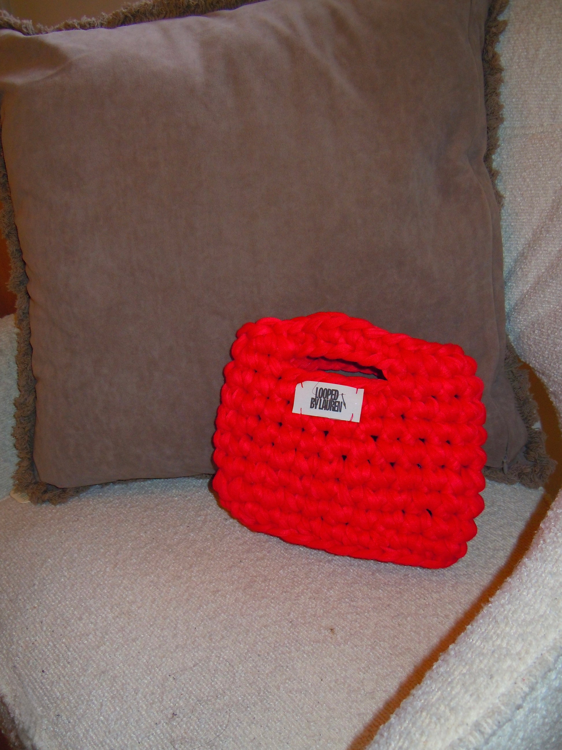 The Kayleigh Bag - Mini - Red