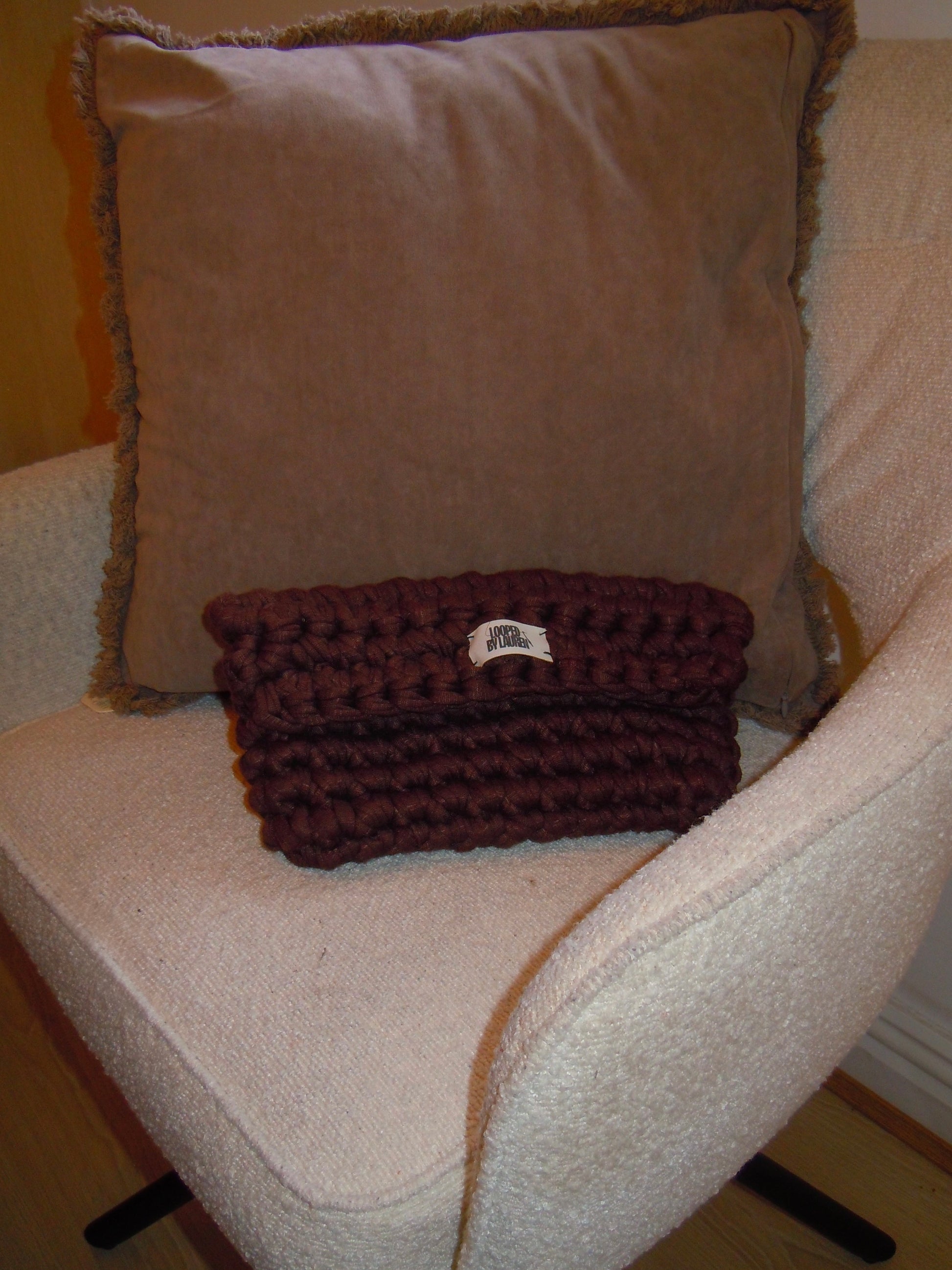 The Larissa Clutch - Brown