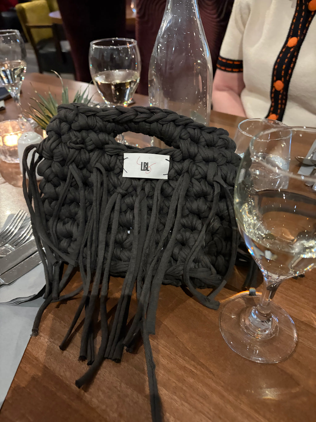 The Kayleigh Bag - Dark Grey / Brown