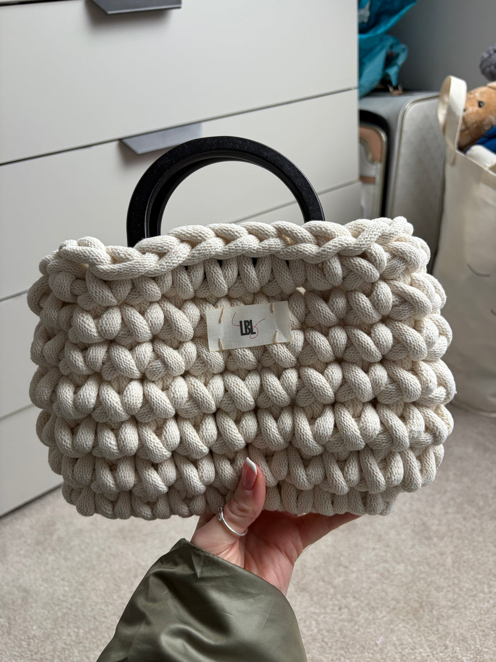 The Olivia Bag - Cream